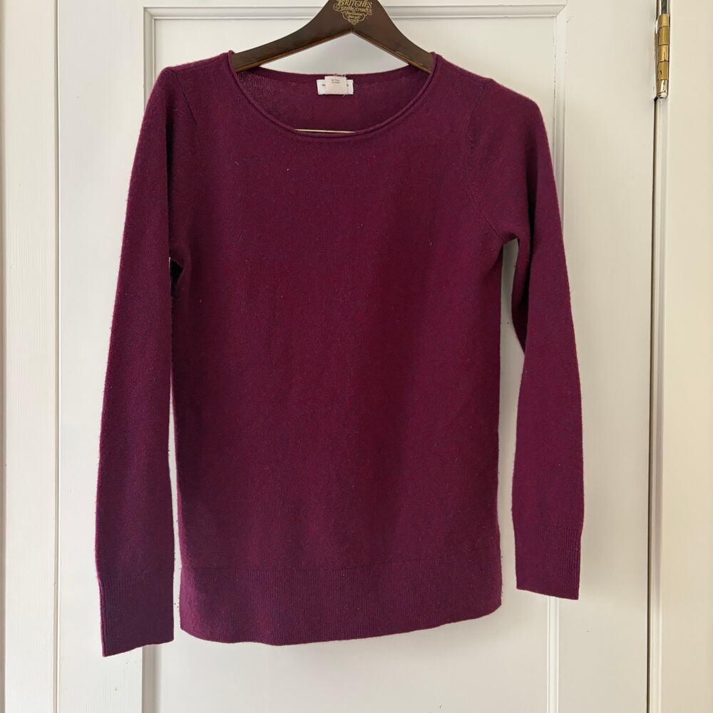 Club Monaco scoop neck cashmere sweater Size Small - Picture 2 of 10
